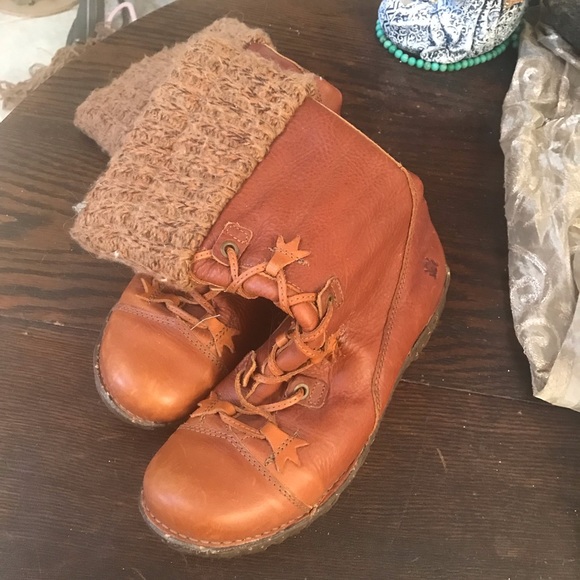 El Naturalista, burnt orange boots, EU 39, US 6 - Picture 1 of 4